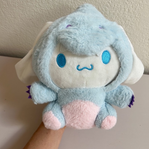 SANRIO Cinnamoroll Dinosaur Plush blue pink purple, soft smile - collectible - Picture 1 of 12
